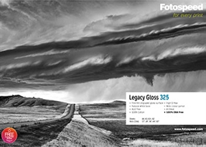 Fotospeed Legacy Gloss 325 g/m² - Fotocards A5, 25 ark